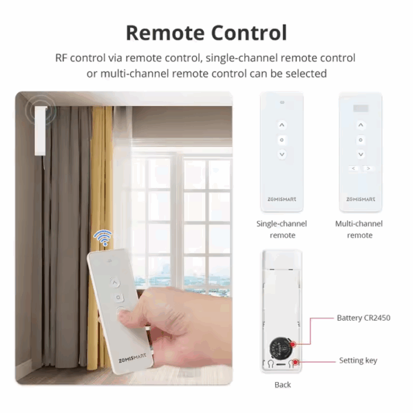 Smart Curtain Motor