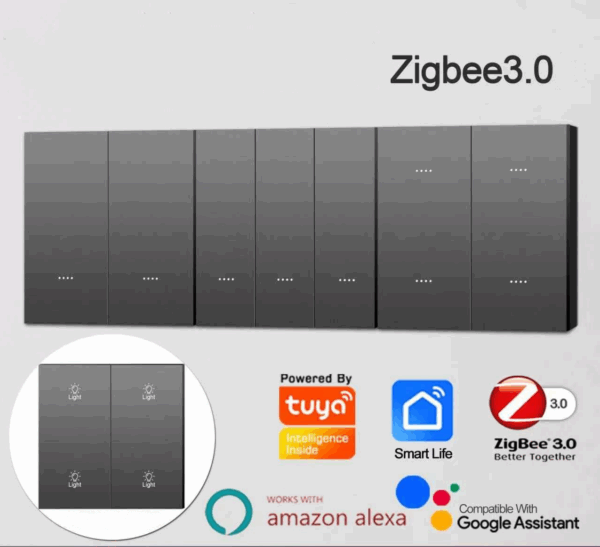 Tuya Smart Switch AG skin-feel glass process