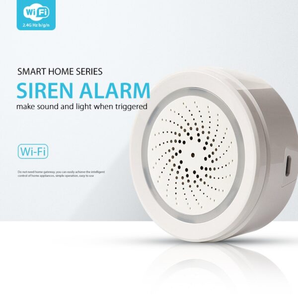 Wifi Siren Alarm Sensor