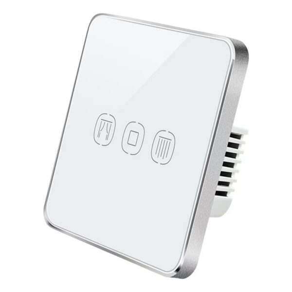 Tempered glass+Metal frame smart switch