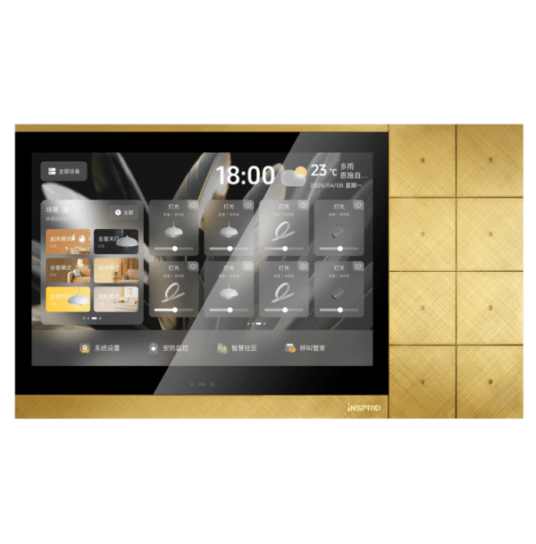 Heritage Series 10-inch 8-Button Touch Panel