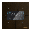 Heritage Series 2-Gang 4-Button Thermostat Panel