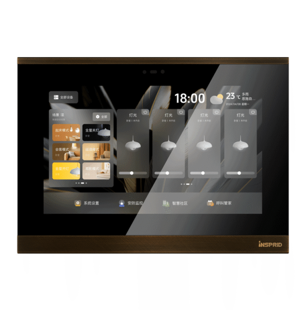 Heritage Series 7-inch Landscape Touch Panel