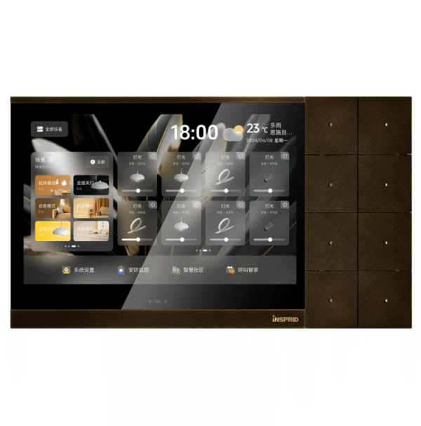 Heritage Series 10-inch 8-Button Touch Panel